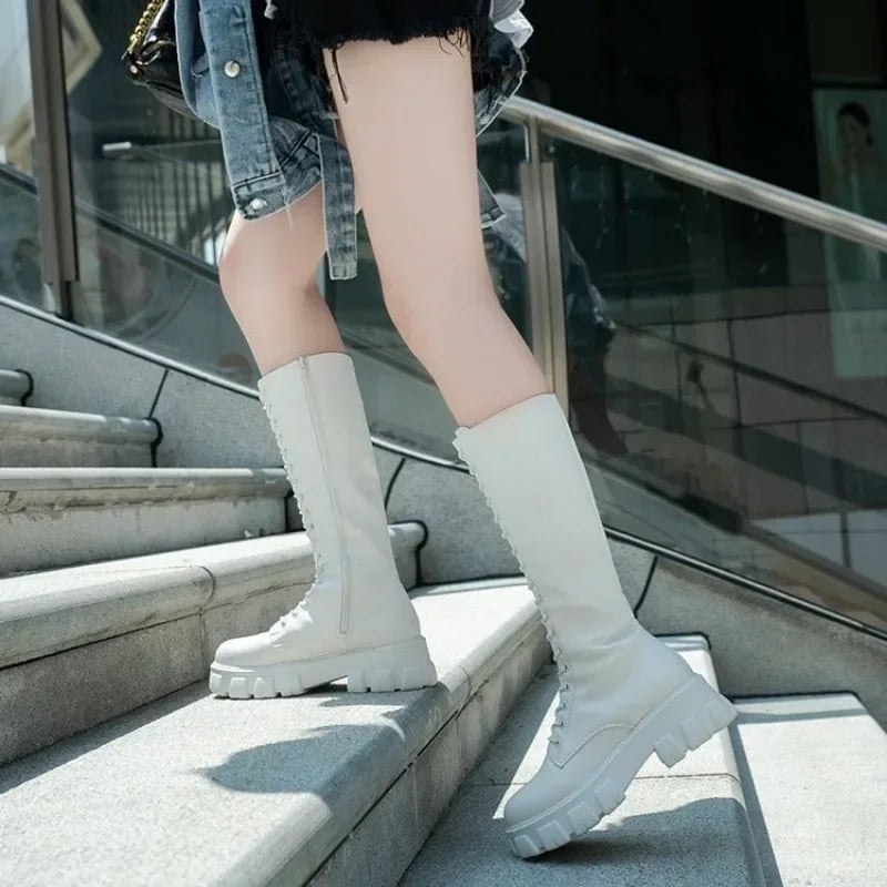 Mid Calf Boots