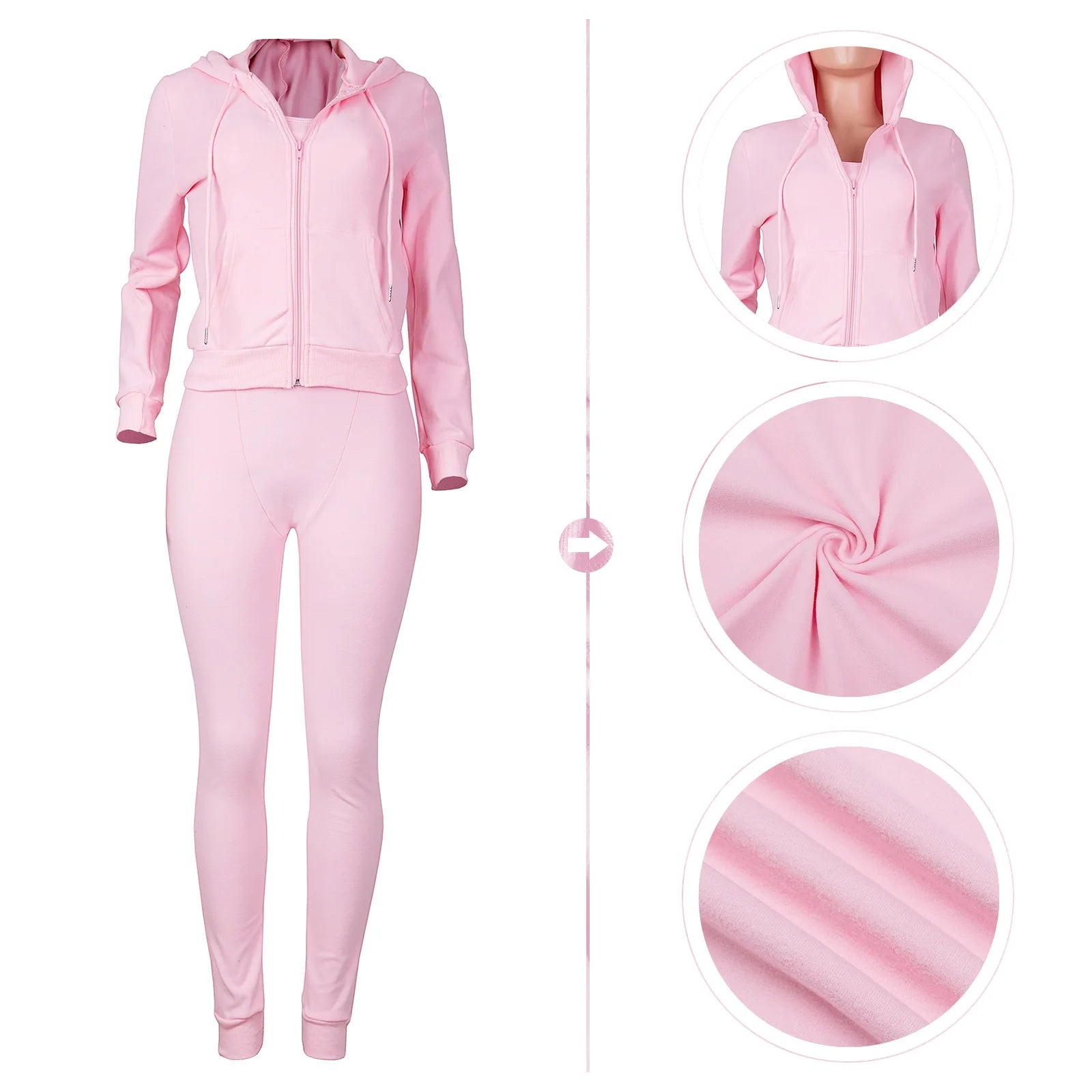 Thick Fleece 3 Piece Set