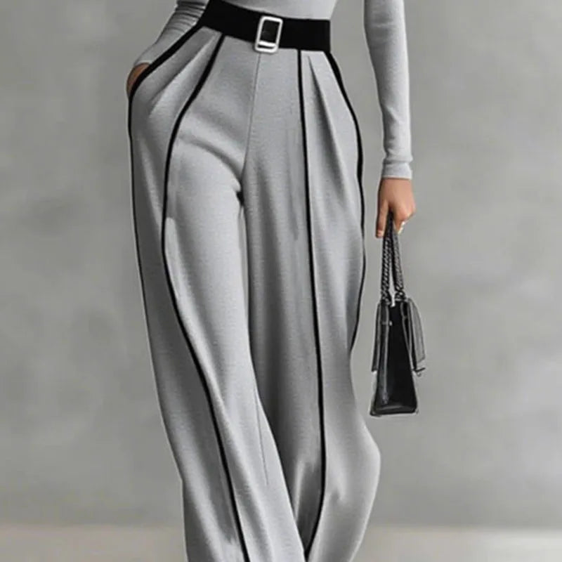 Retro Top+Wide-leg
