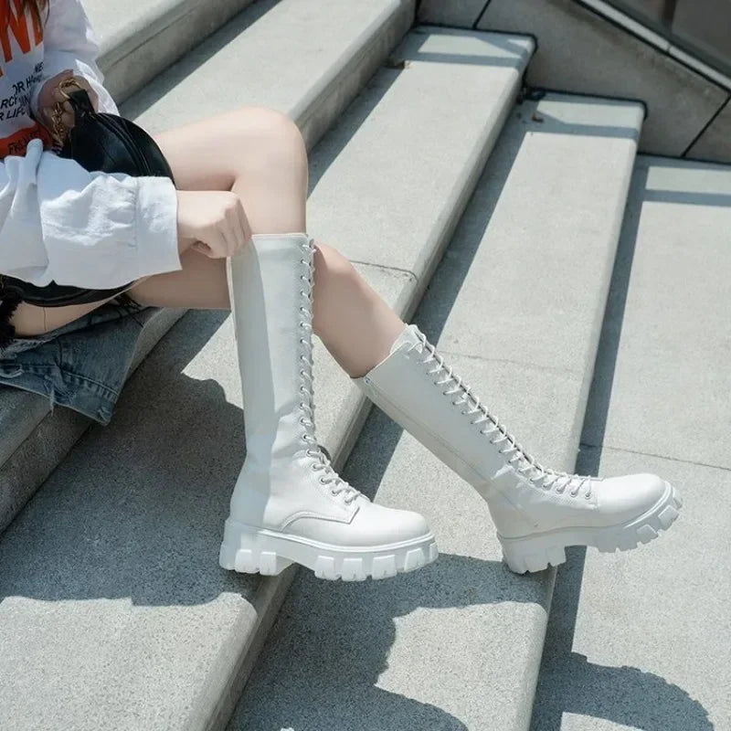 Mid Calf Boots