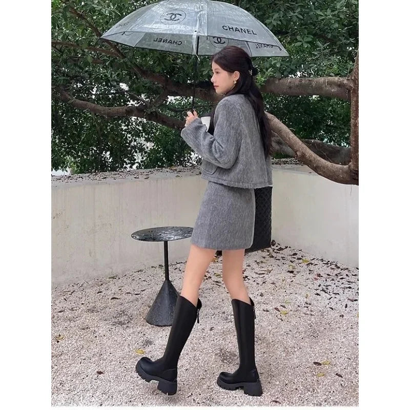 Leather Boots